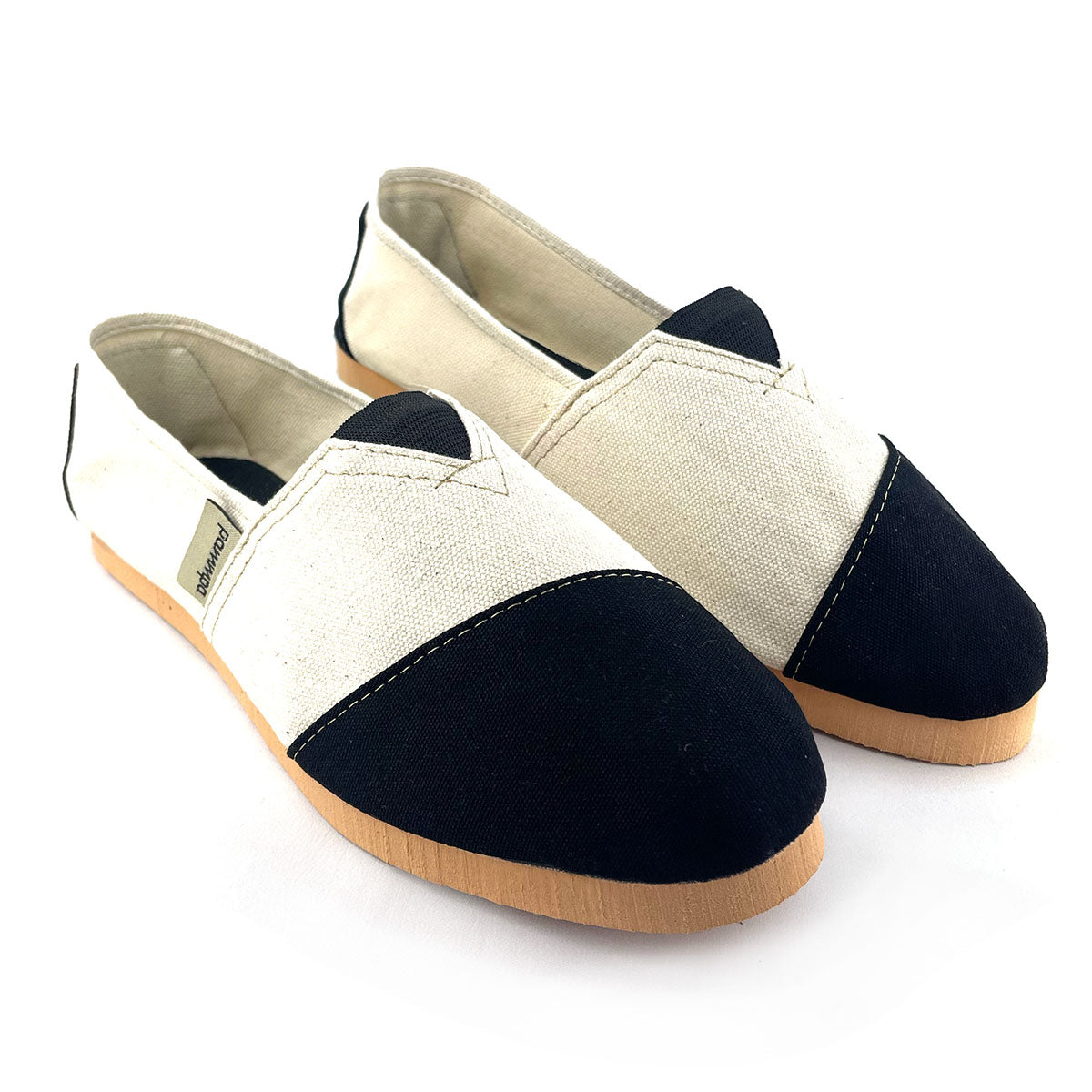 Alpargatas - Combinaison blanche et noire