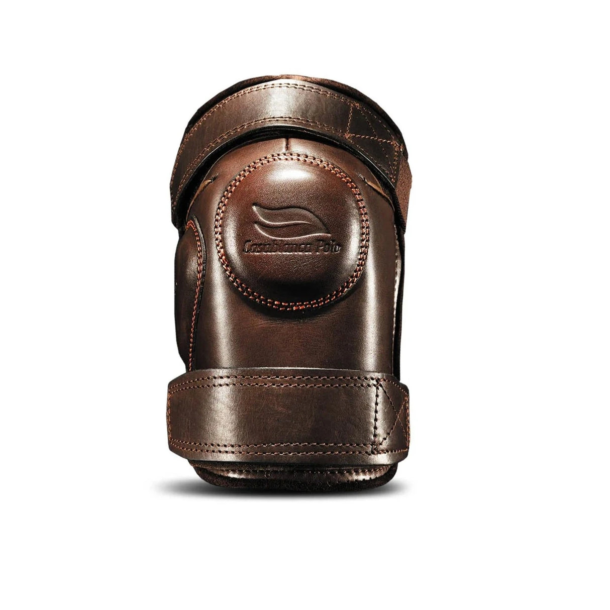 Rodilleras pequeñas con velcro (marrón)