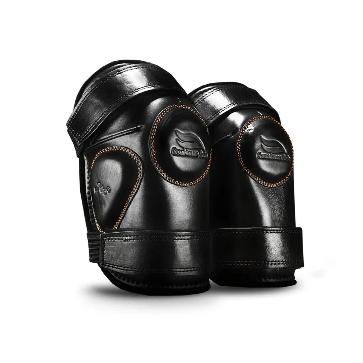 Rodilleras pequeñas con velcro (negras)