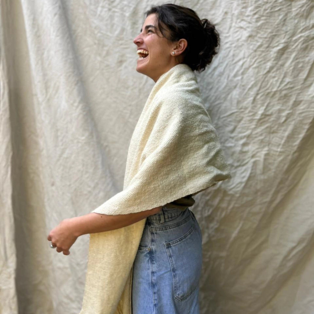 Mantón Tero – Natural (Crudo)