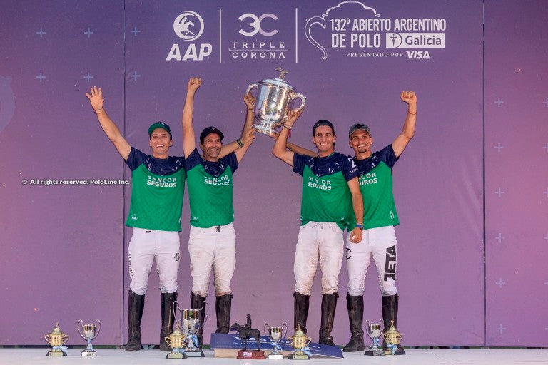 Altas apuestas en el 132.º Campeonato Abierto Argentino de Polo