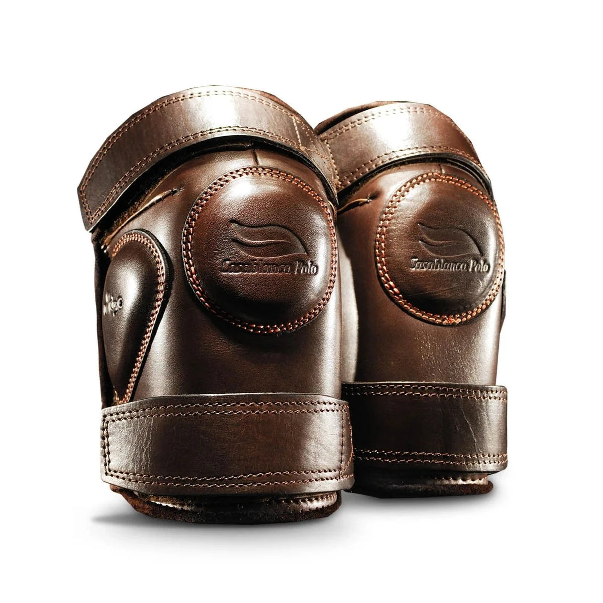 Velcro Kneeguards (Brown)