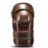 Large Velcro Kneeguards (Brown)