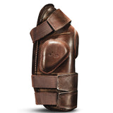 Large Velcro Kneeguards (Brown)