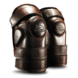 Large Velcro Kneeguards (Brown)