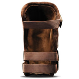 Large Velcro Kneeguards (Brown)